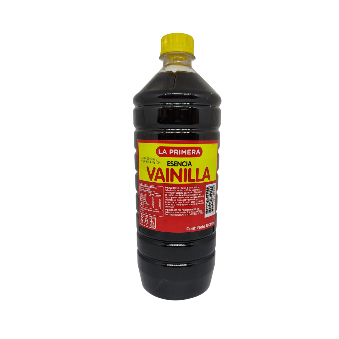 ESENCIA VAINILLA LA PRIMERA 1 L 1 LT 1X6