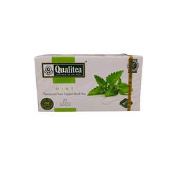 Té menta, caja 20 bolsas. Qualitea