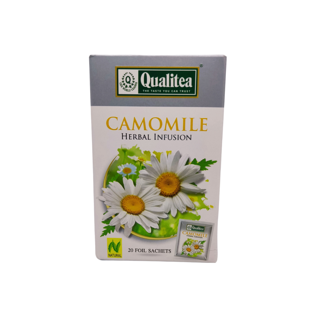 Infusión Manzanilla caja 20 bolsas Qualitea