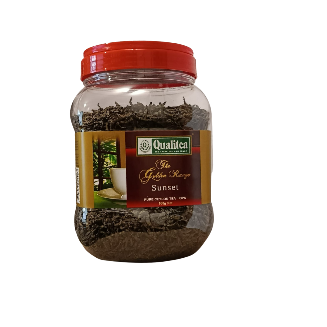 Té Golden Range Sunset Qualitea Envase Plástico 500 Gramos