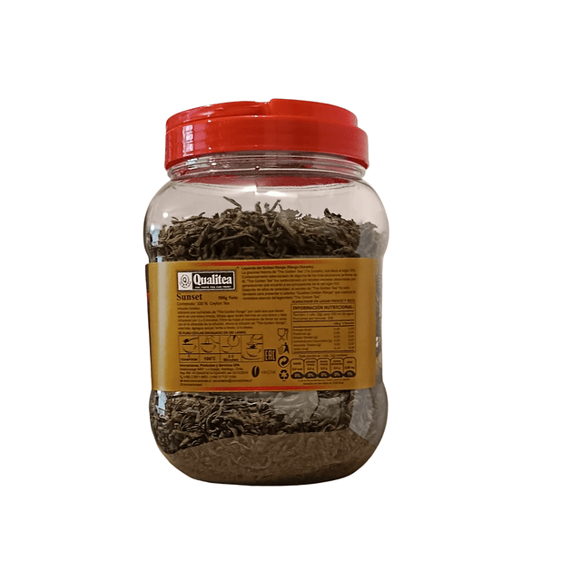 Té Golden Range Sunset Qualitea Envase Plástico 500 Gramos