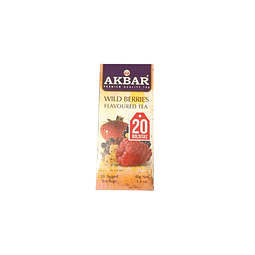 Té Akbar wild Berries ( 20 saquitos)