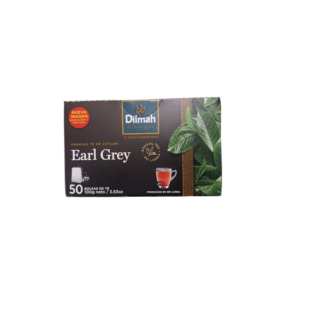 Té Negro Earl Grey (10 Bolsitas)