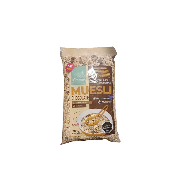 Muesli chocolate 700 gramos Granolin