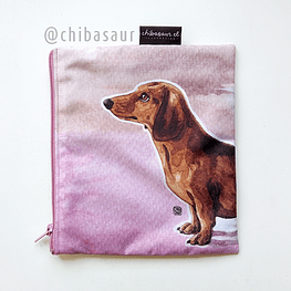 Estuche  plano Dacschund/Salchicha