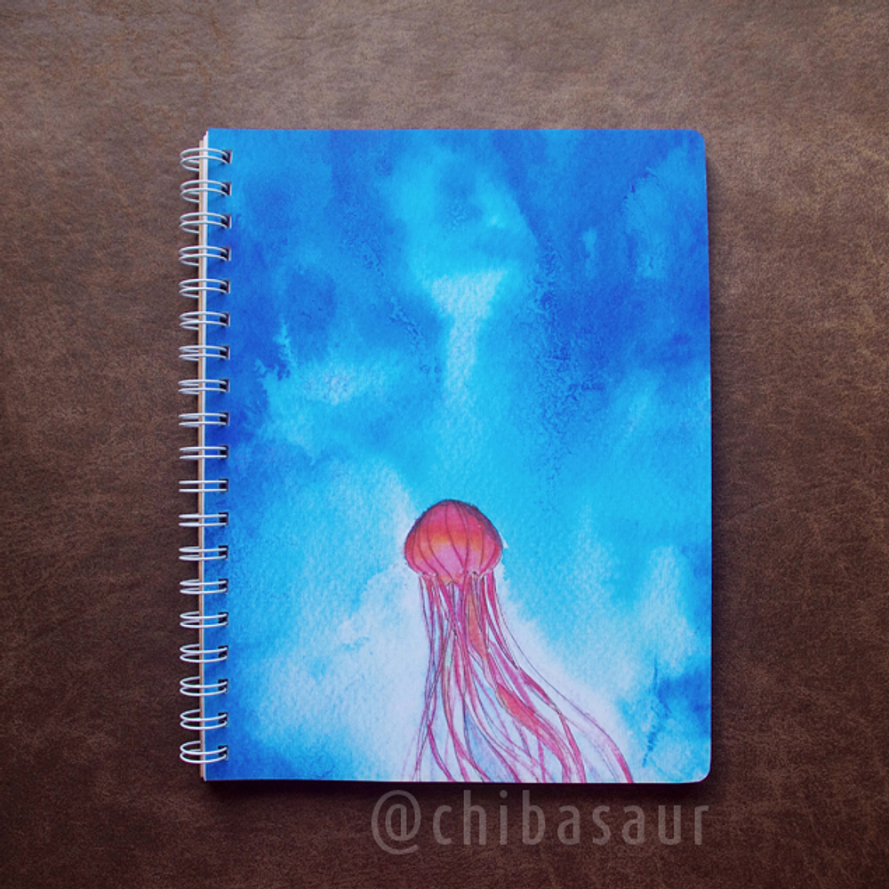 Cuaderno "medusa"
