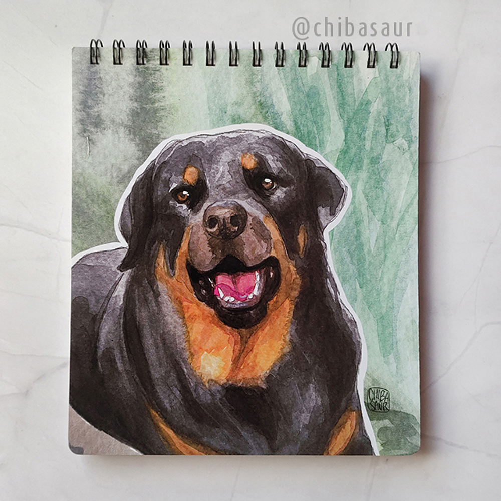 Croquera Rottweiler