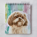 Croquera Shih tzu