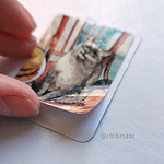 Sticker Gato café Fluffy