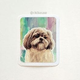 Sticker Shih tzu