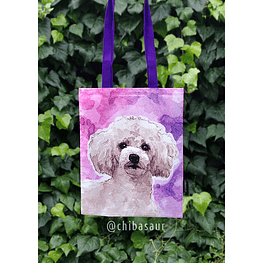 Tote bag Poodle