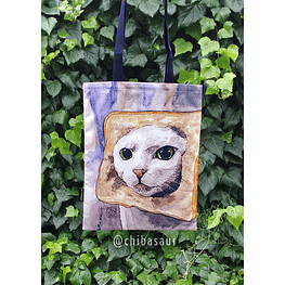 Tote bag Meme Gato Pan