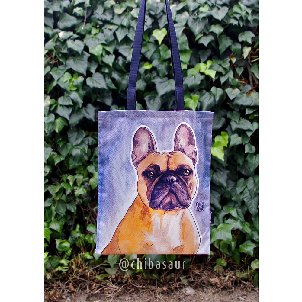 Tote bag Frenchie