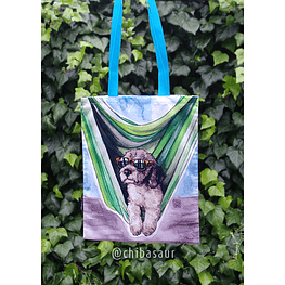 Tote bag Poodle Cool