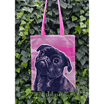 Tote bag Pug