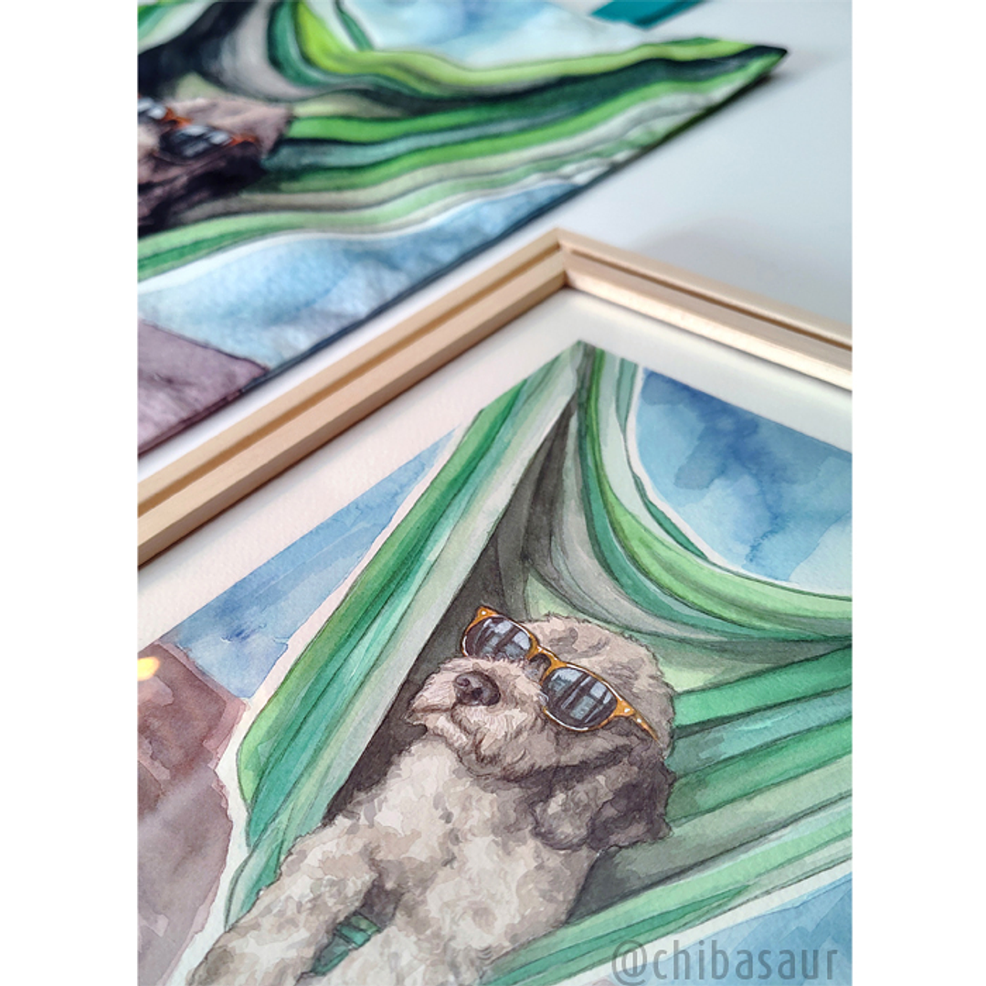 Set Tote Bag + Estuche personalizado de tu Mascota + ilustración 2