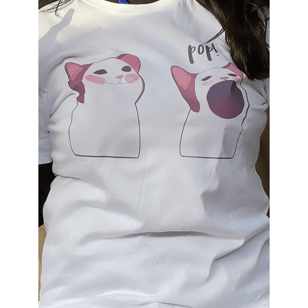 Polera Gato Pop