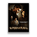 Supernatural TV Series Poster Canvas Painting Picture Bedroom Living Sofa Wall Decor Home Decor Unframed