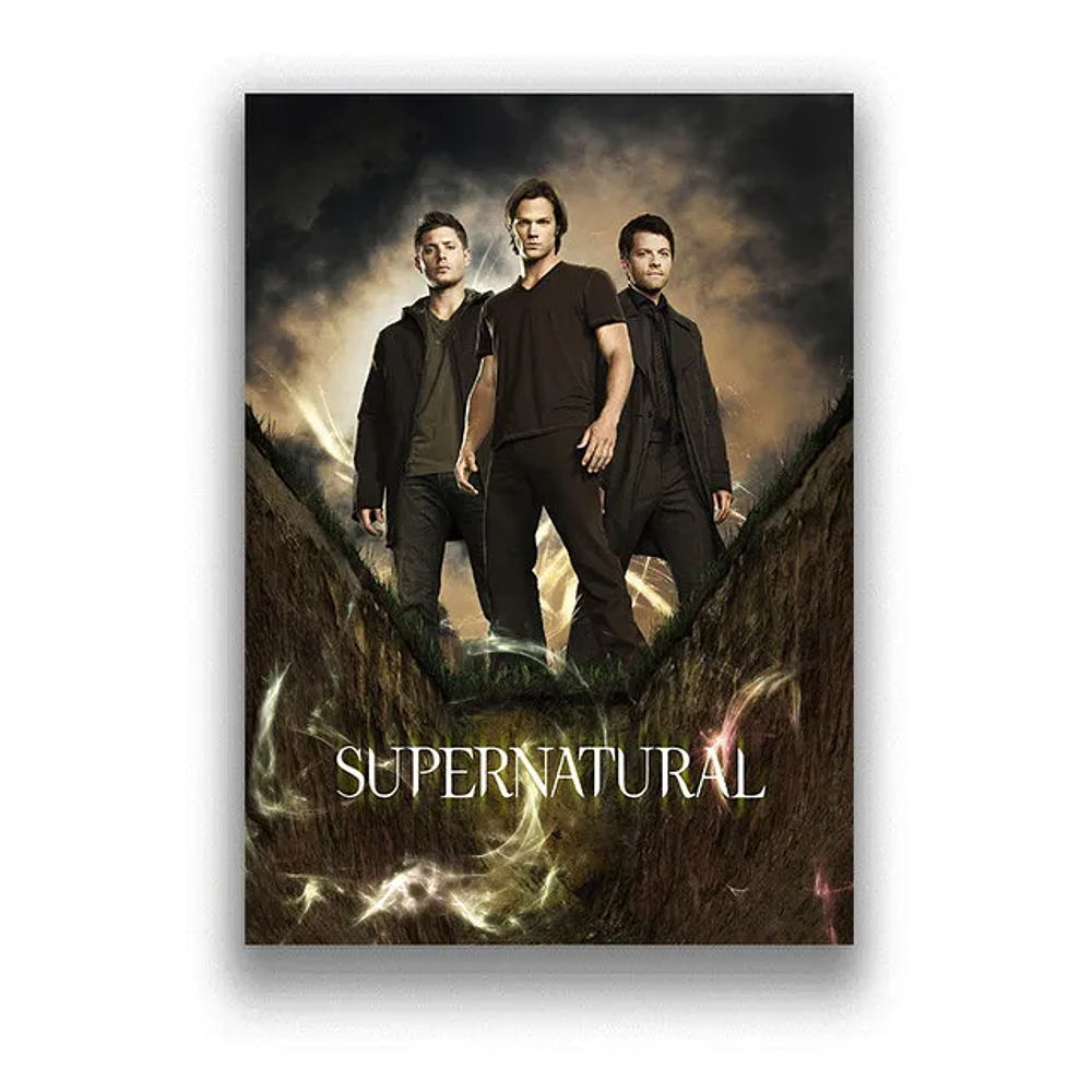 Supernatural TV Series Poster Canvas Painting Picture Bedroom Living Sofa Wall Decor Home Decor Unframed