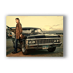 Supernatural TV Series Poster Canvas Painting Picture Bedroom Living Sofa Wall Decor Home Decor Unframed