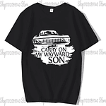 Supernatural TV Series T Shirt Carry On My Wayward Son TShirt XS-4XL 