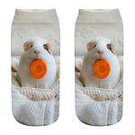 Fashion 3D Printed Mouse Socks Funny Cute Animal Fitness Hamster