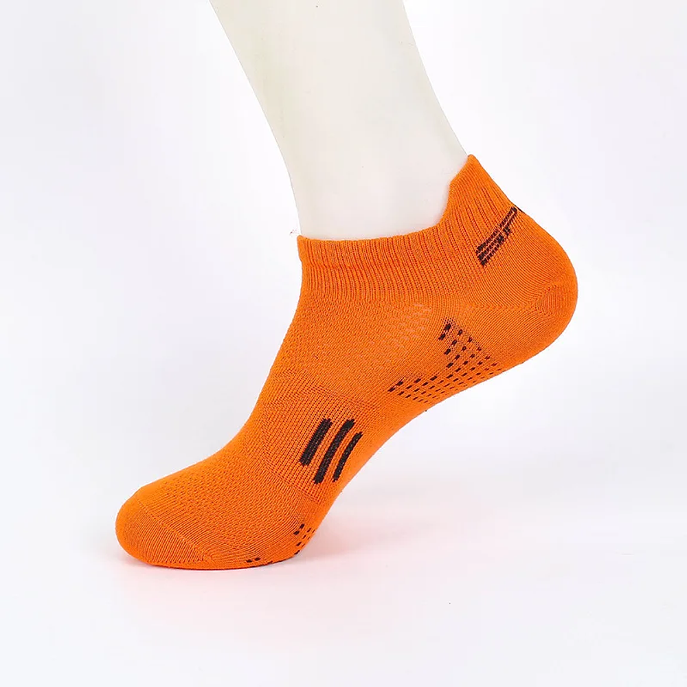 Athletic Sport Ankle Boat Socks Woman Breathable Bright Color No Show Sock