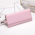 Fashion Women Wallet Long Tri-fold Wallet Purse Leather Female Clutch Card Holder