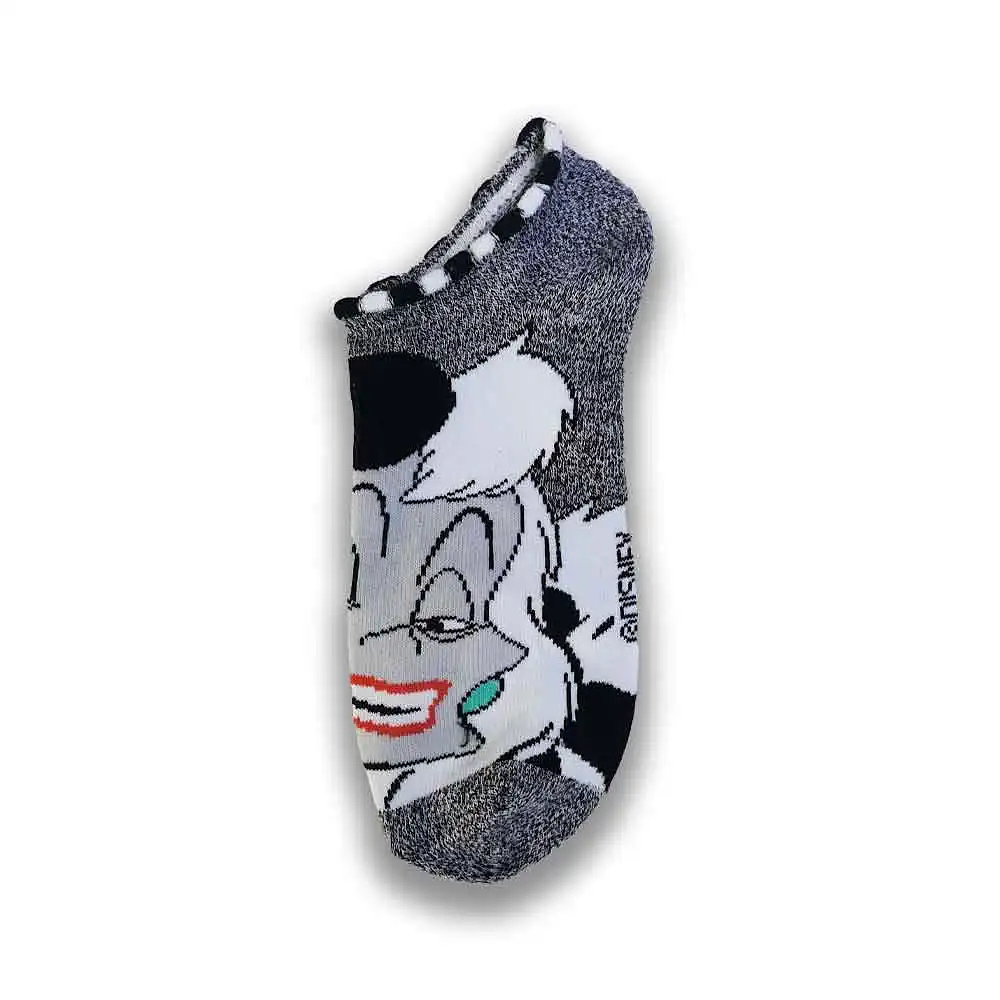 Fashion Cartoon Printed Women's Boat Socks Breathable Low Ankle Soft Comfortable Socks