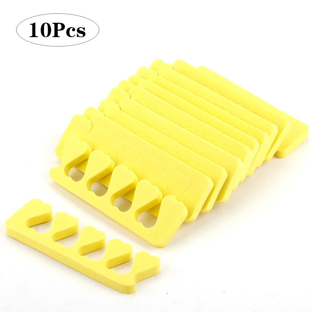 10/20/50Pcs Toe Separator Spacer Pedicure Divider Soft Sponge Manicure Nails