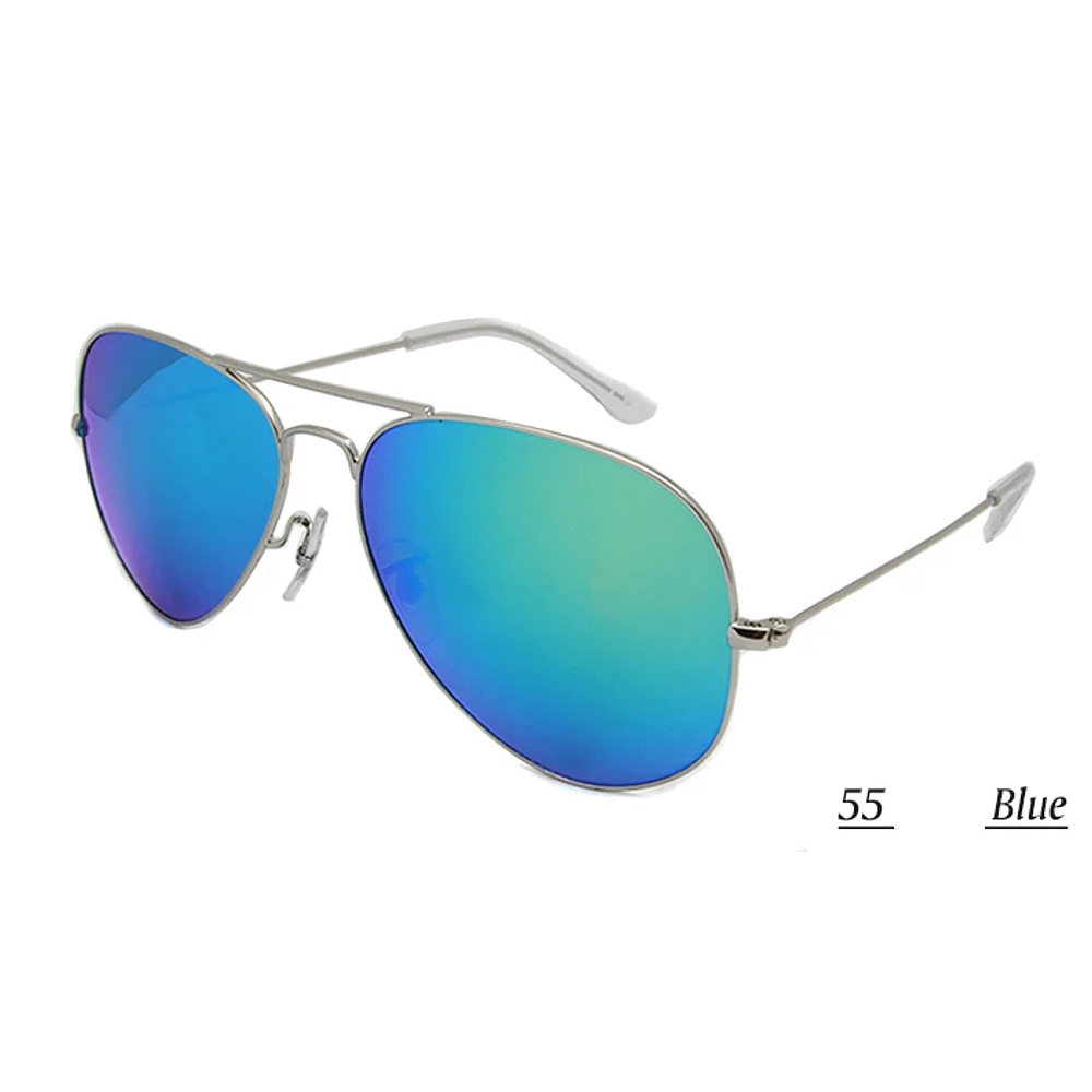 Pilot Mirror Sunglasses For Women Non-Scratch Glass Lens Sunglasses UV400 Glasses