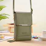 Fashion Handbag Soft Leather Women's Bag Small Wallet Touchscreen Cellphone Purse Crossbody Shoulder Bag