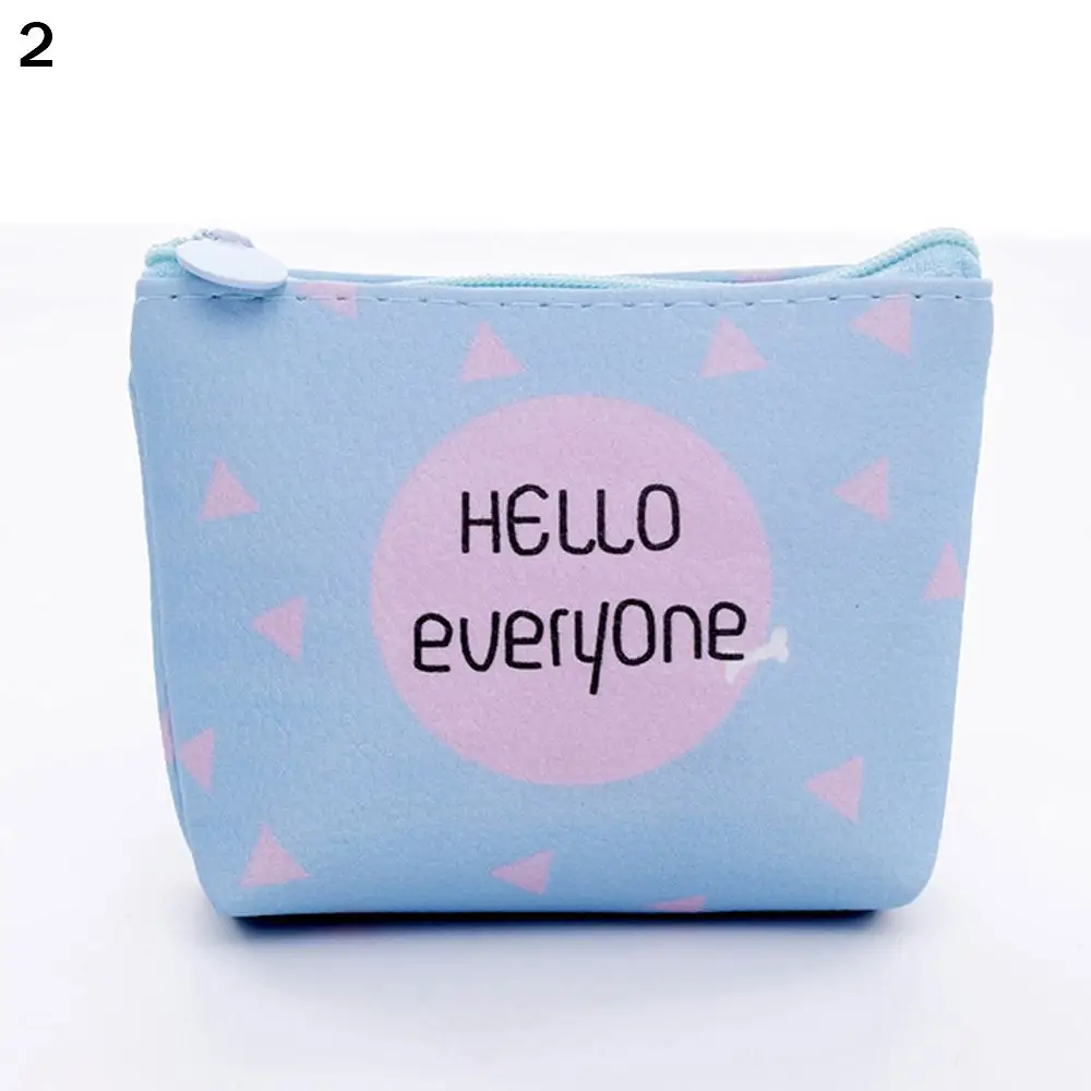 Owl/Unicorn/Flamingo Printing Mini Portable Bag Fashion Coin Purse Card Holder Wallet Make-up Bag