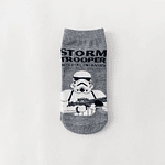 1 pair Movie Socks Master Yoda R2-D2 Cosplay Socks Wookiee Jedi Knight Novelty Women's Socks