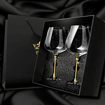 Light Luxury High-end Crystal Cup Red Wine Glass Set Tall Glass Party Wine Glasses Drinking Glasses