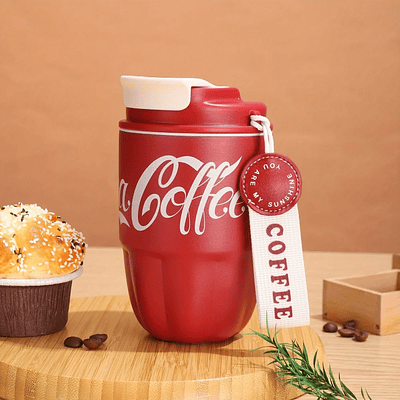 1pc Travel Mug 8.79oz 10.82oz Stainless Steel Coffee Cups Vacuum Insulated Water Cups Portable Travel Drinkware