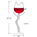 Cocktail Glasses Creative Shaped Glasses Goblets 3D Rose Sparkling Wine Glasses Novelty Bar Drinkware