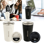 Stainless Steel Smart Coffee Tumbler Thermos Cup with Intelligent Temperature Portable Travel Mug 510ML