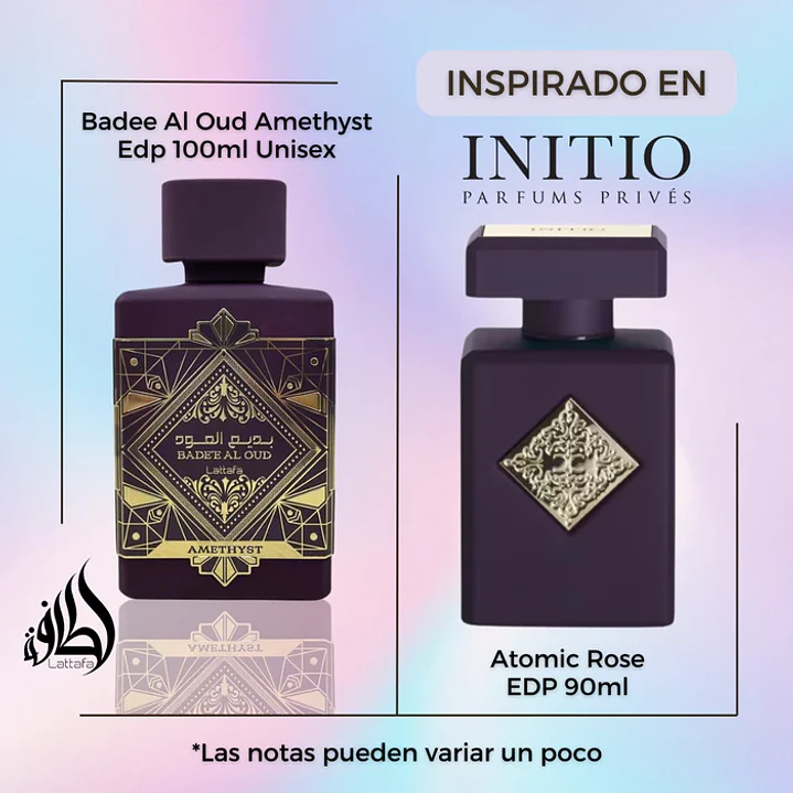 Lattafa Badee Al Oud Amethyst 100ML Unisex Lattafa 3