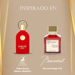 Maison Alhambra Philos Rosso EDP 100ML