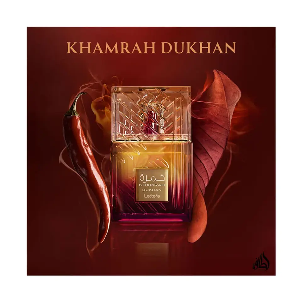 Lattafa Khamrah Dukhan Edp 100ml Hombre 4