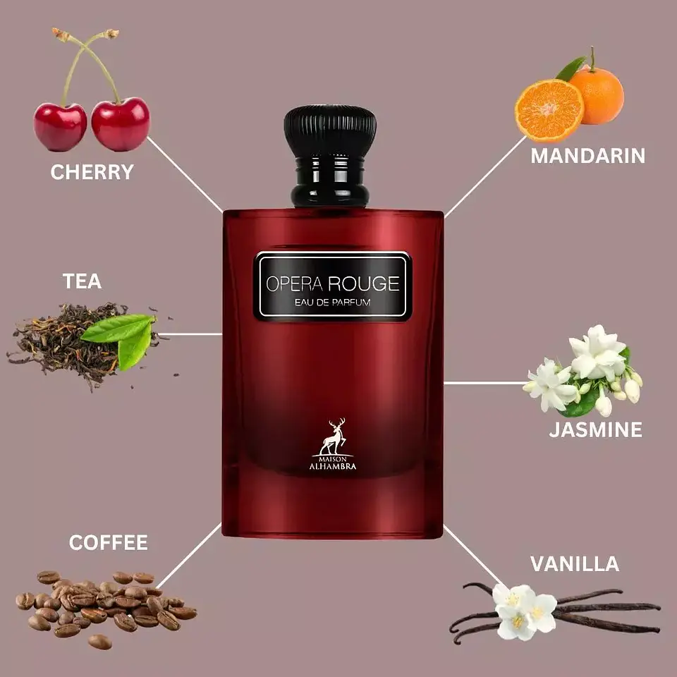 Maison Alhambra Opera Rouge Edp 100ml Mujer 3