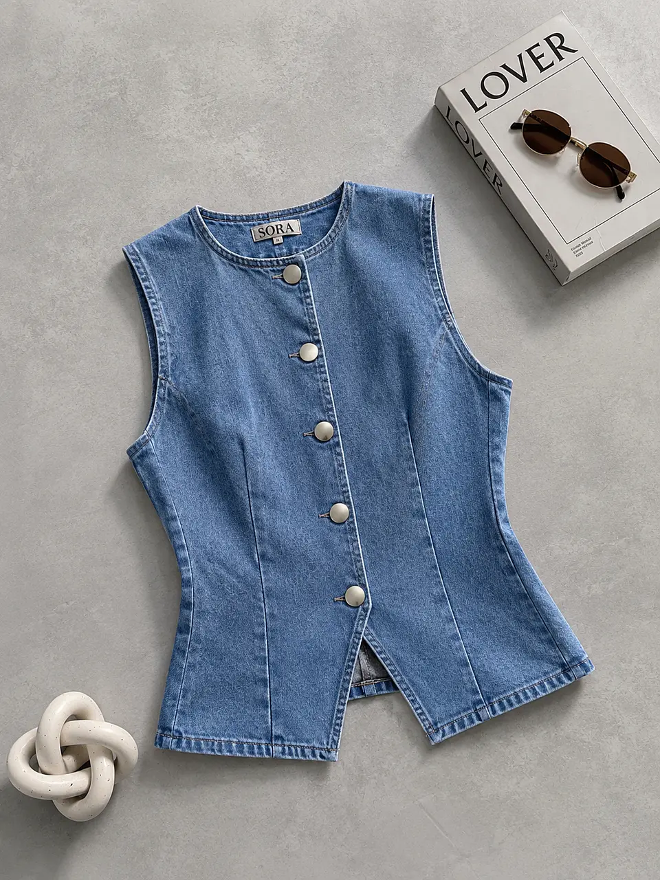 Chaleco Denim 6