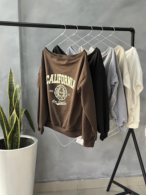 Sudadera Off Shoulder 