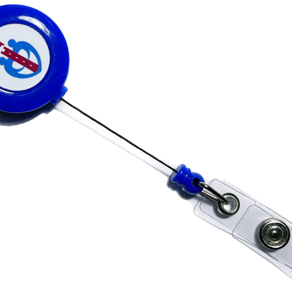 Porta credencial retractil yoyo