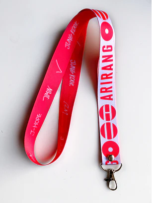 Lanyard 🔴⚪️ARIRANG- BTS 🔴⚪️