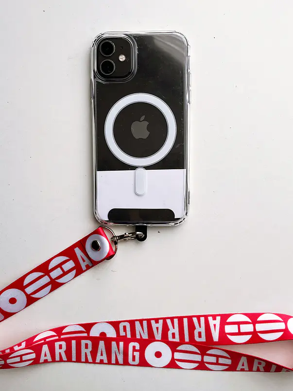 Porta celular para lanyard 1