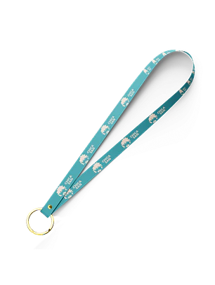 Lanyard argolla simple