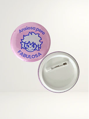 Chapitas alfiler 58 mm