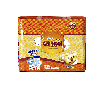 Pañales Chikool Gold Pants Talla XG Pack 180 Un (6 paquetes x 30 unidades)
